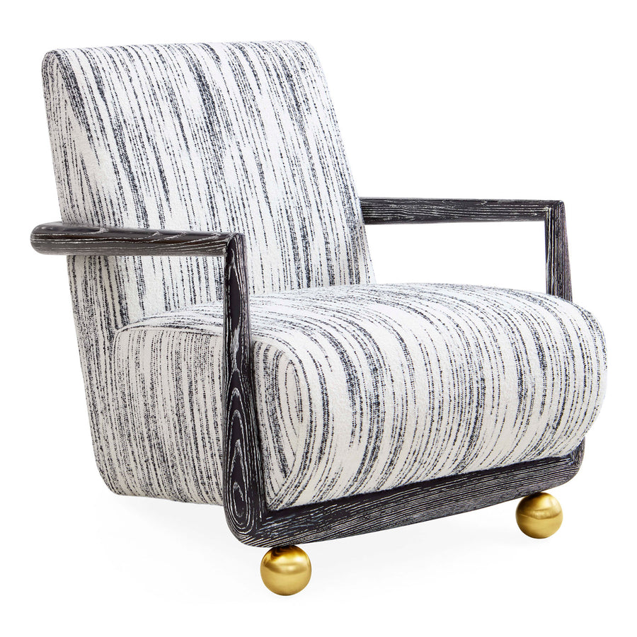 Golden Orb Leg Club Chair | Jonathan Adler St. Germain | Oroa.com