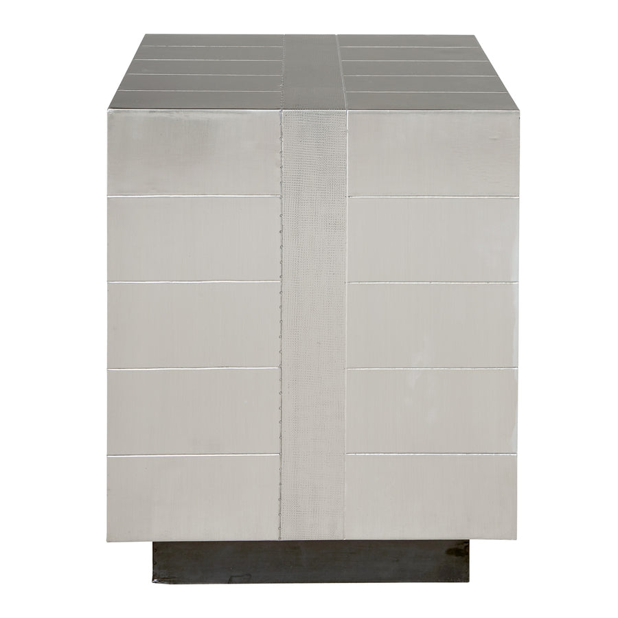 Nickel-Plated Bedside Table | Oroa.com