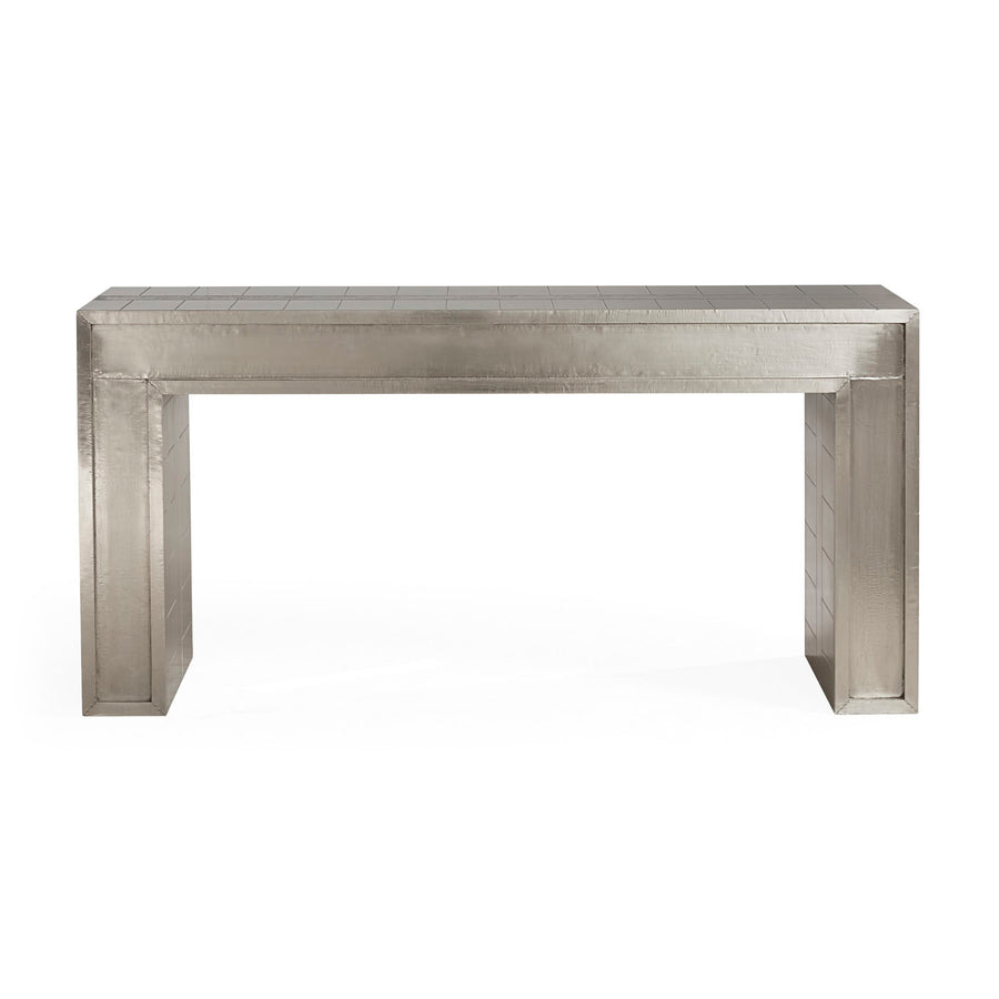 Nickel-Plated Console Table | Jonathan Adler Talitha | Oroa.com
