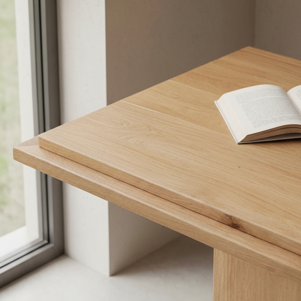 Modern European furniture - Square Natural Wood Table - www.oroa.com | Oroa.com