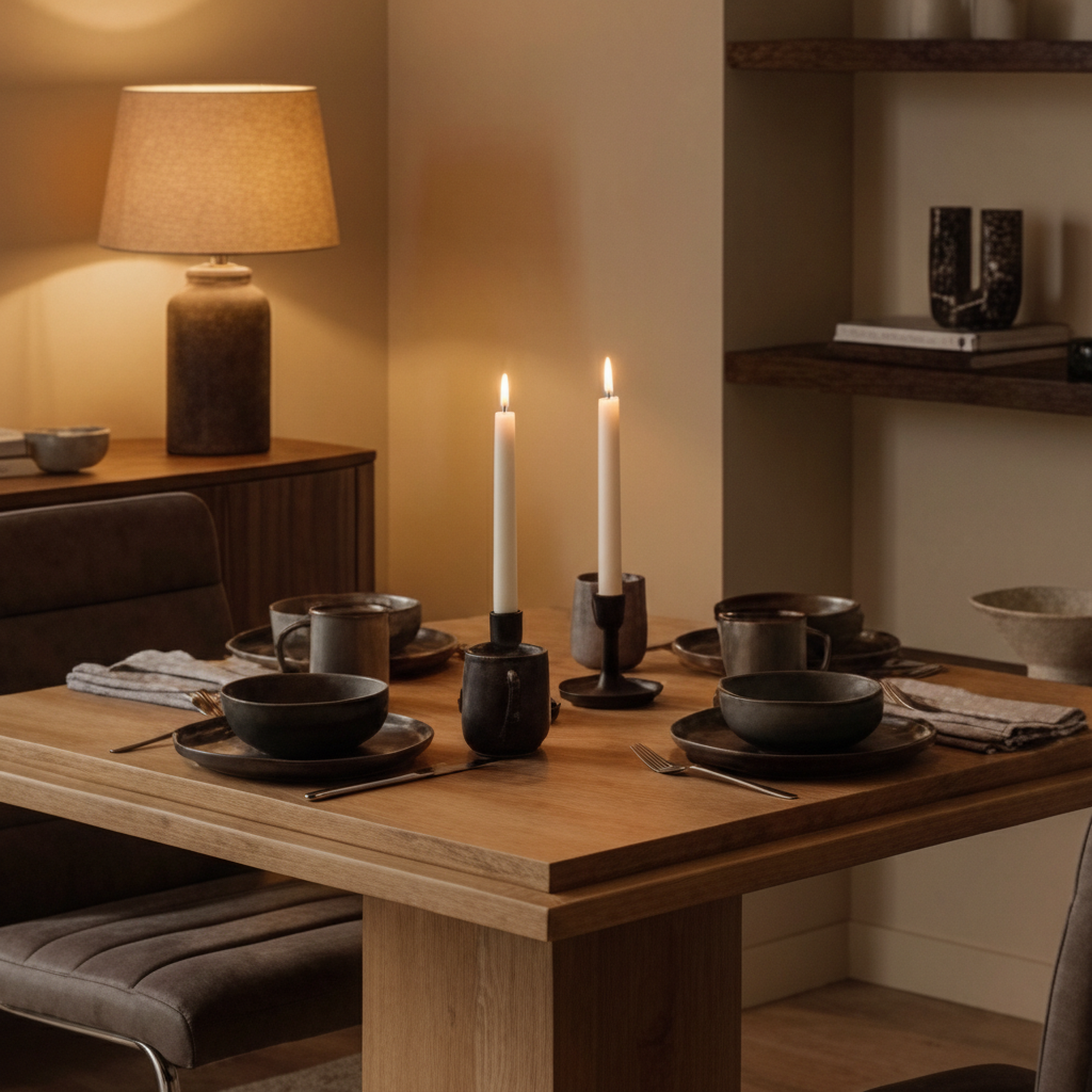 Modern European furniture - Square Natural Wood Table - www.oroa.com | Oroa.com