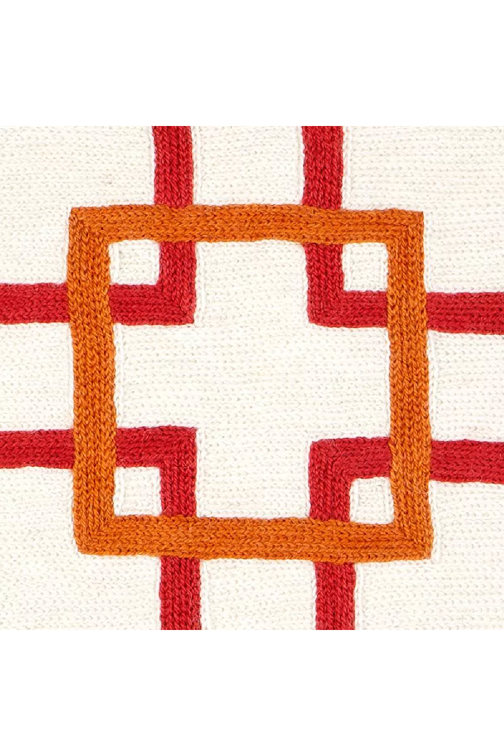 Orange and White Pillow | Eichholtz Bradburry | Oroa.com