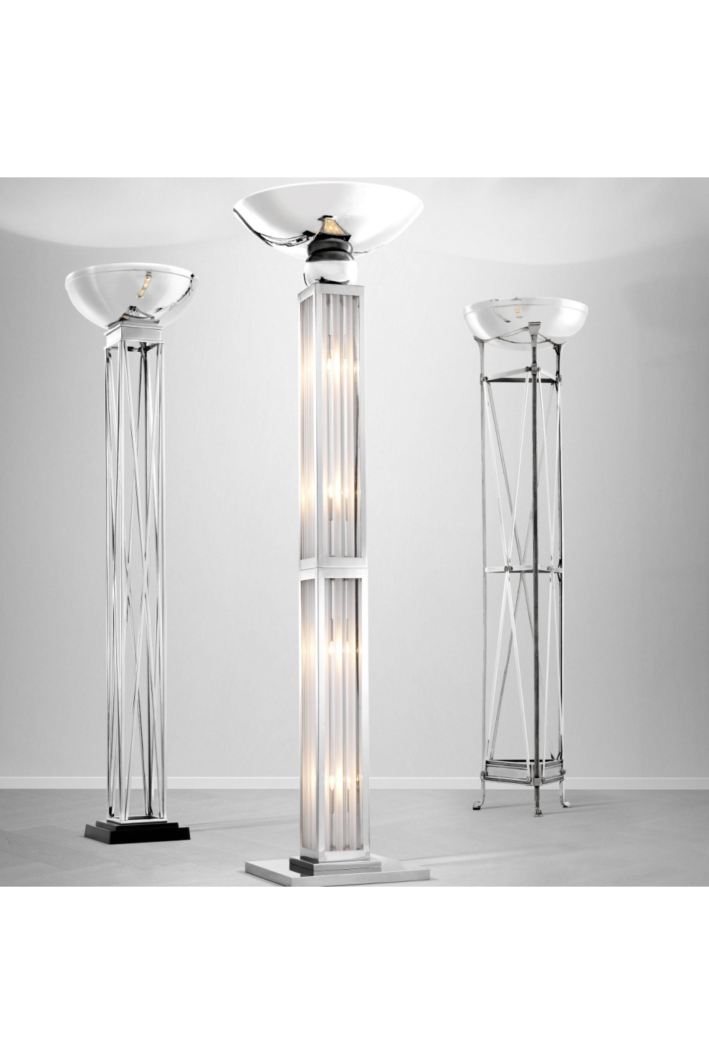 Silver Torch Floor Lamp | Eichholtz Dorrell | #1 Eichholtz Retailer