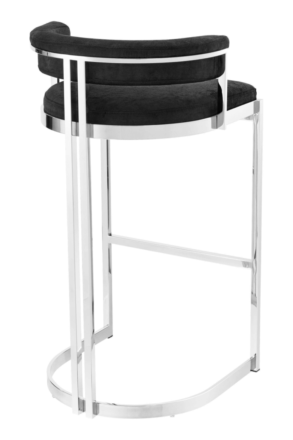 Black Velvet Counter Stool | Eichholtz Dante | #1 Eichholtz Retailer