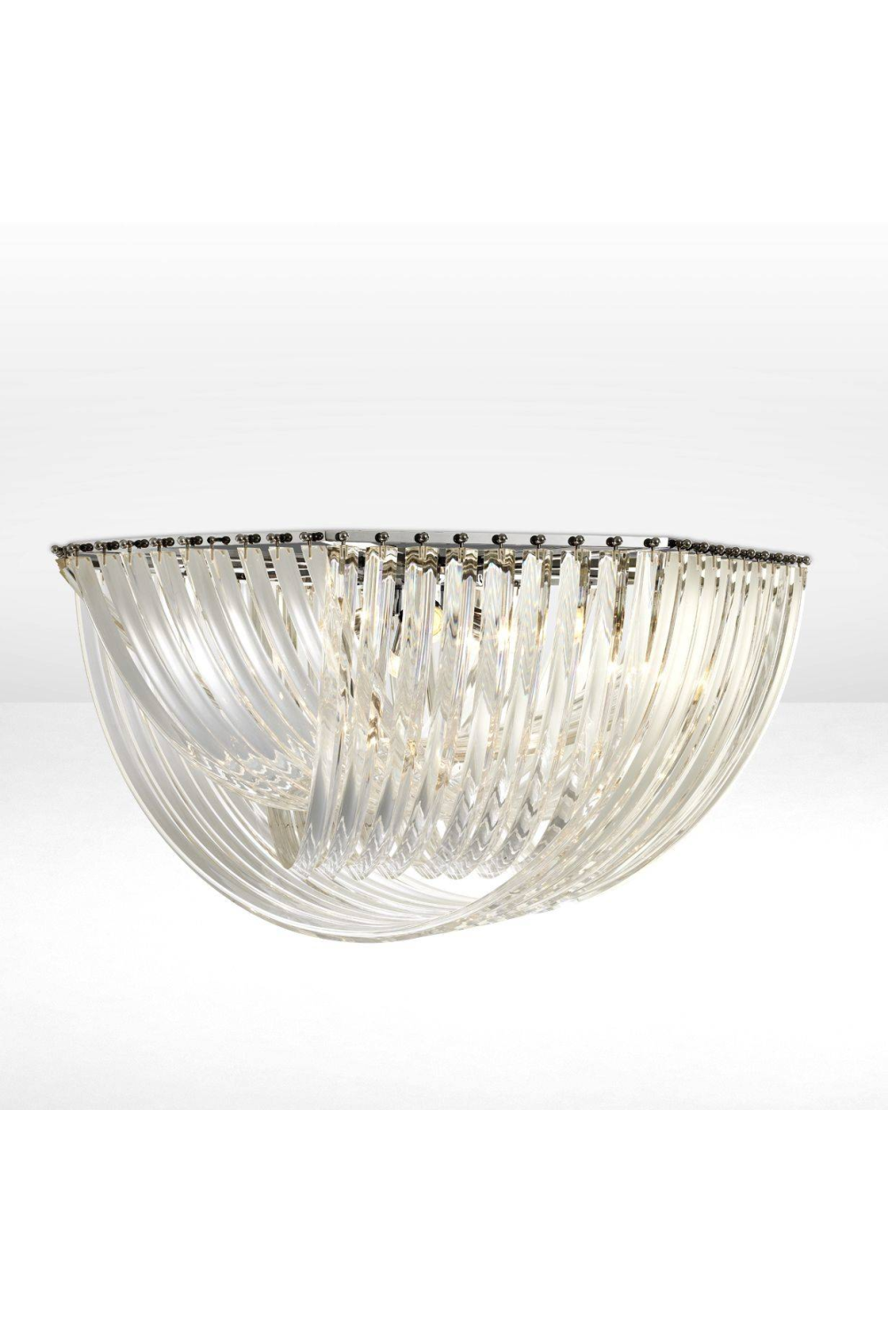 Lucite Loop Flush Mount | Eichholtz Hyeres | OROA