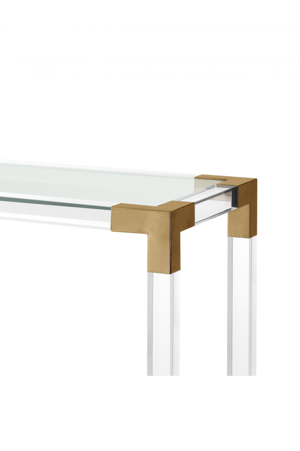Clear Glass Console Table | Eichholtz Royalton | #1 Eichholtz Retailer