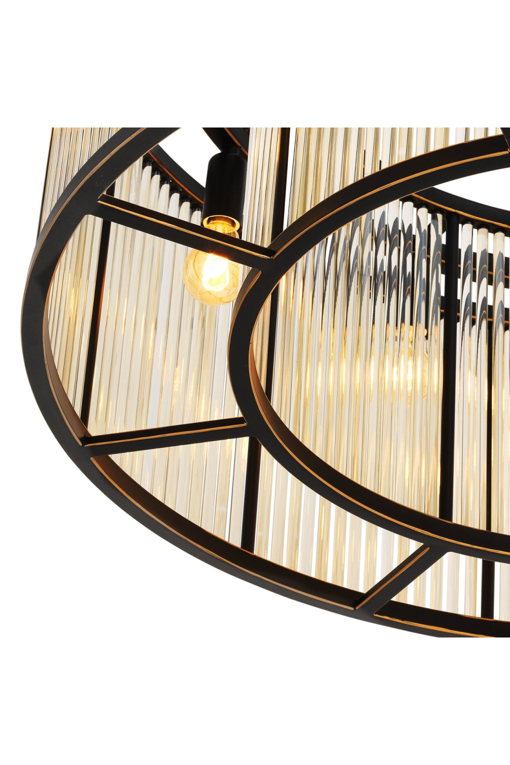 Glass Drum Ceiling Lamp | Eichholtz Bernardi | OROA