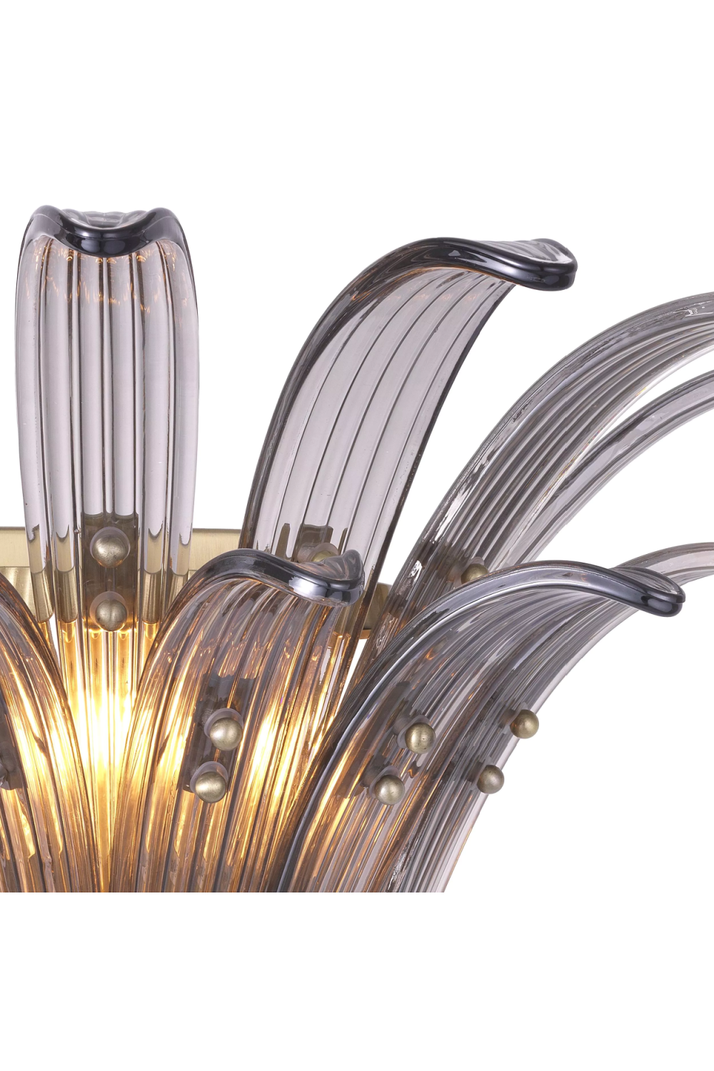Sculptural Glass Wall Lamp | Eichholtz Italo | Oroa.com