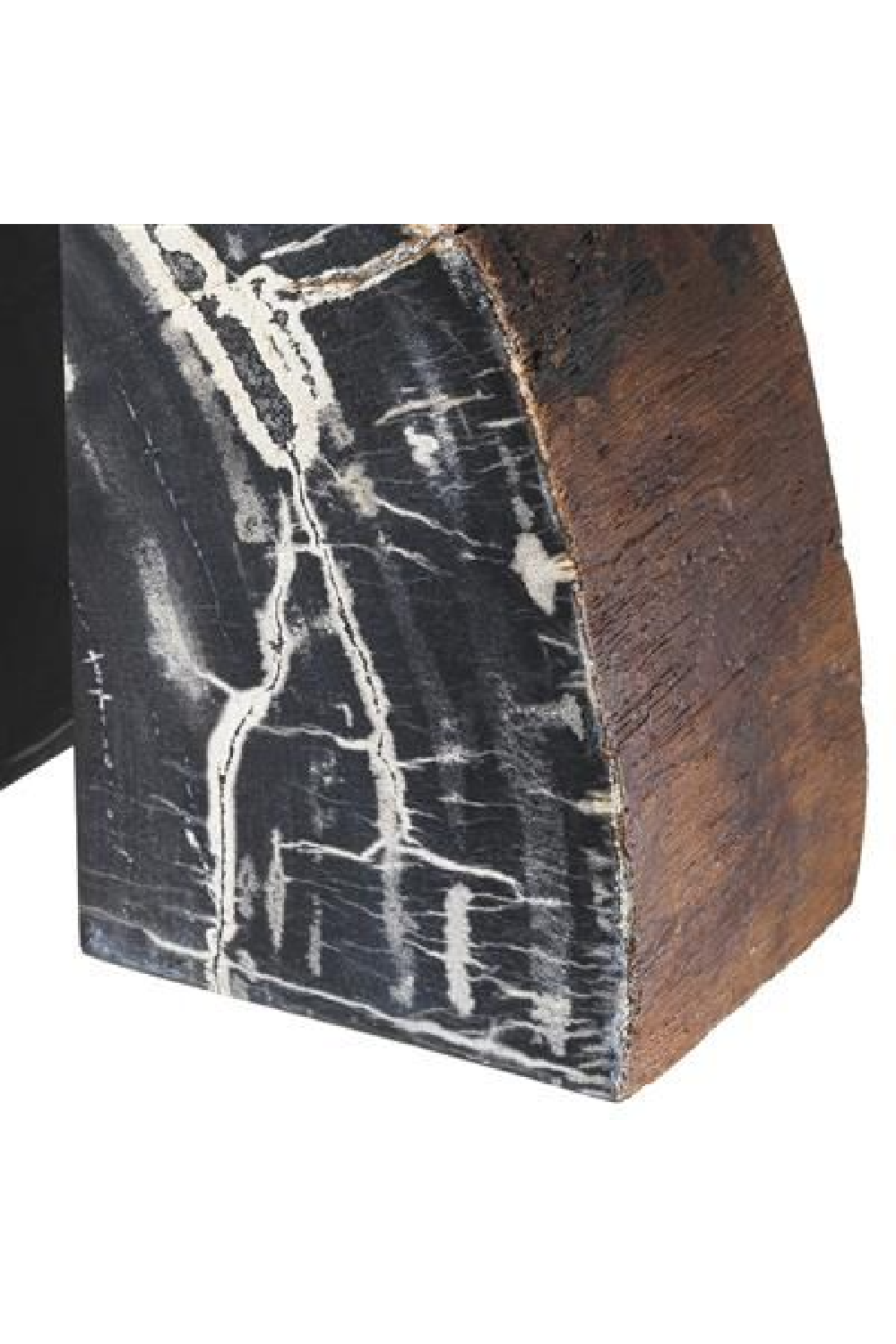 Petrified Wood Bookends | Eichholtz Opia | OROA