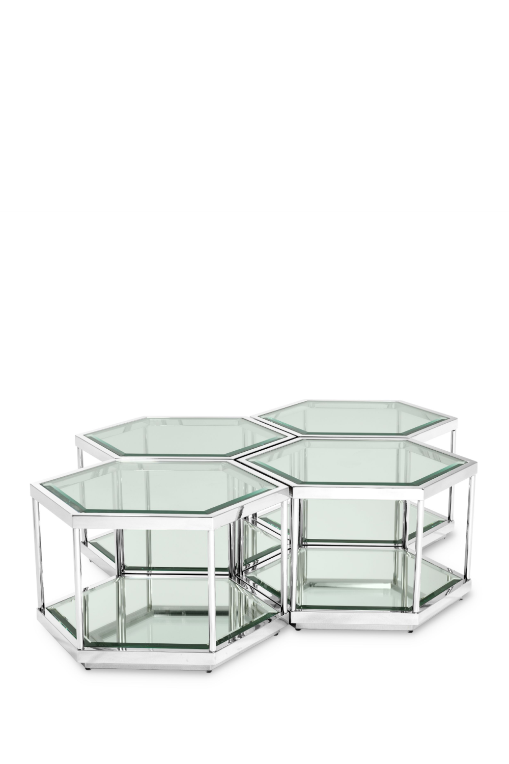 Hexagonal Coffee Table Set | Eichholtz Sax | #1 Eichholtz Retailer