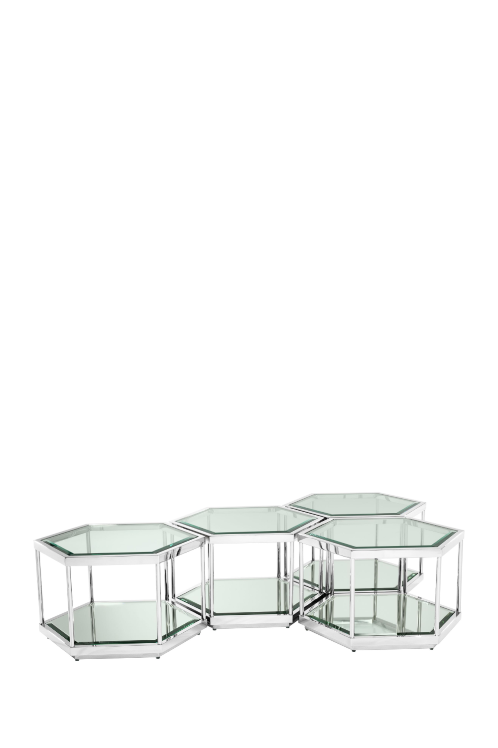 Hexagonal Coffee Table Set | Eichholtz Sax | #1 Eichholtz Retailer