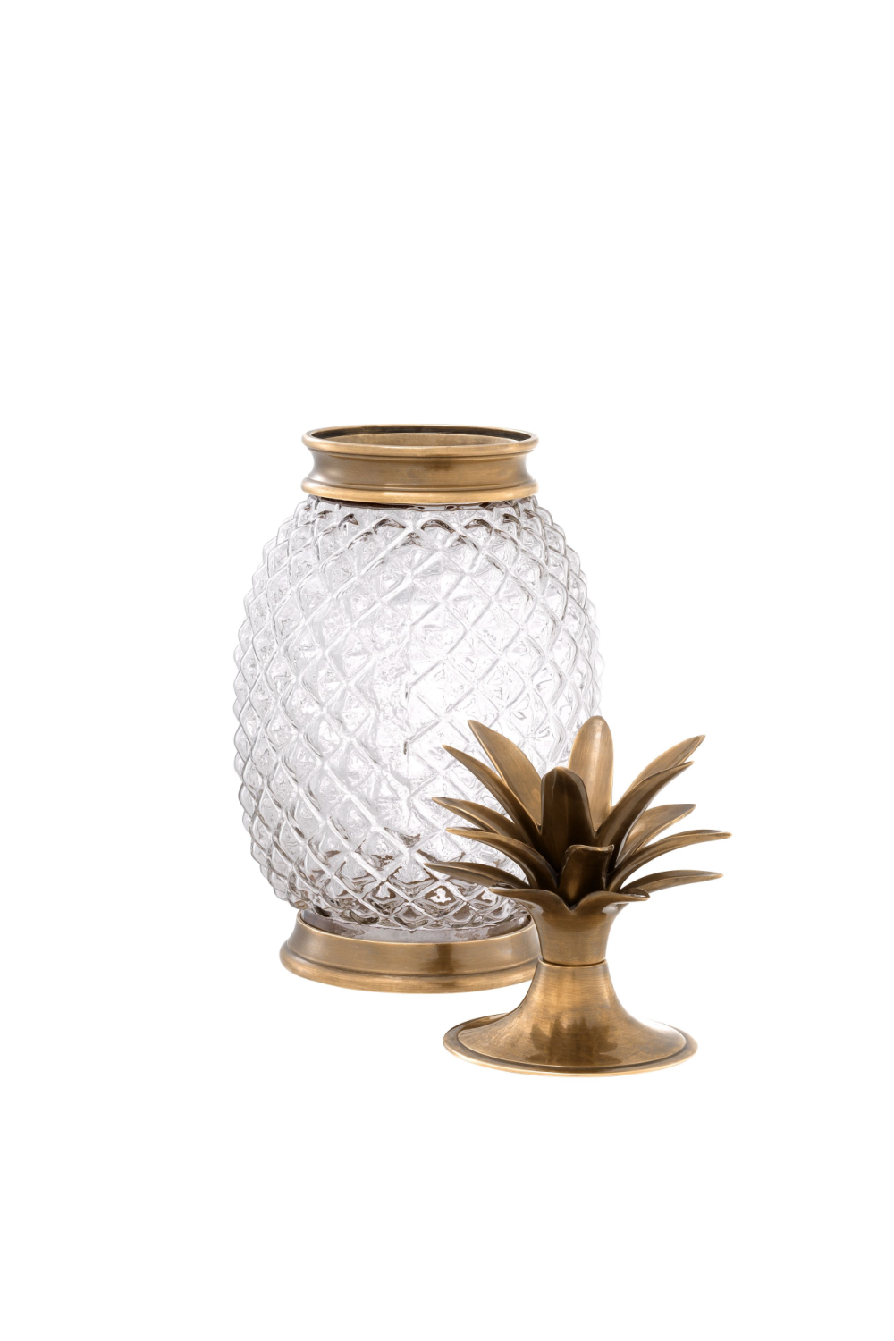 Glass Pineapple Jar | Eichholtz Hayworth | OROA