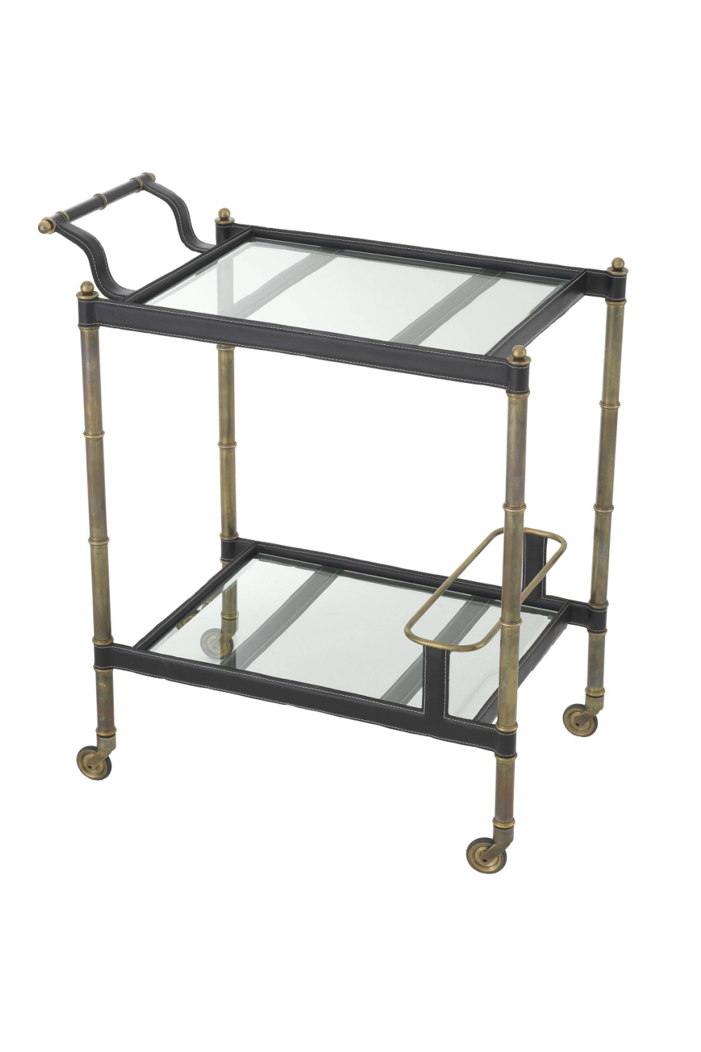 Vintage Brass Bar Cart | Eichholtz Princess | #1 Eichholtz Retailer