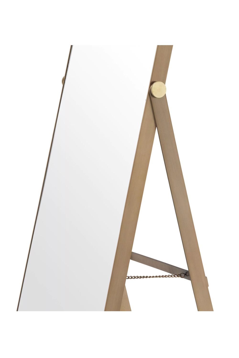 Brass Full Length Floor Mirror | Eichholtz Hardwick | OROA.com
