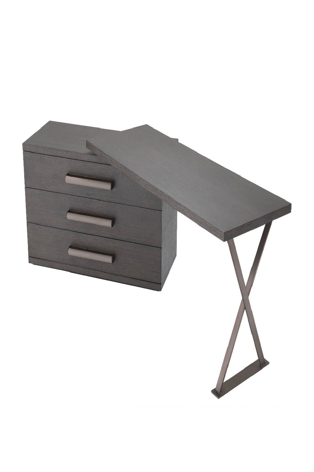 3 Drawer Oak Desk | Eichholtz Sanderson | OROA TRADE