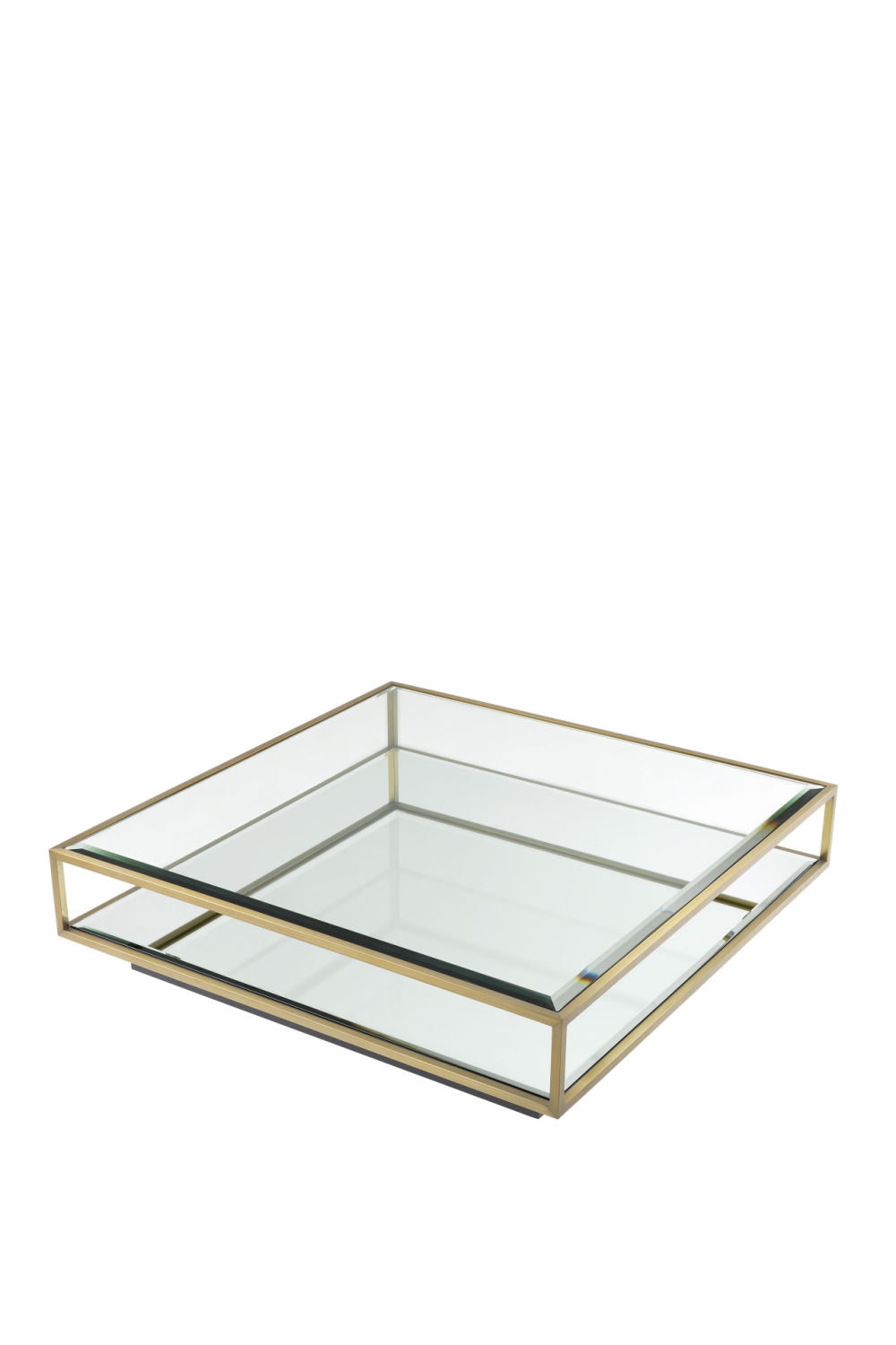 Brass Pedestal Coffee Table | Eichholtz Tortona L | OROA