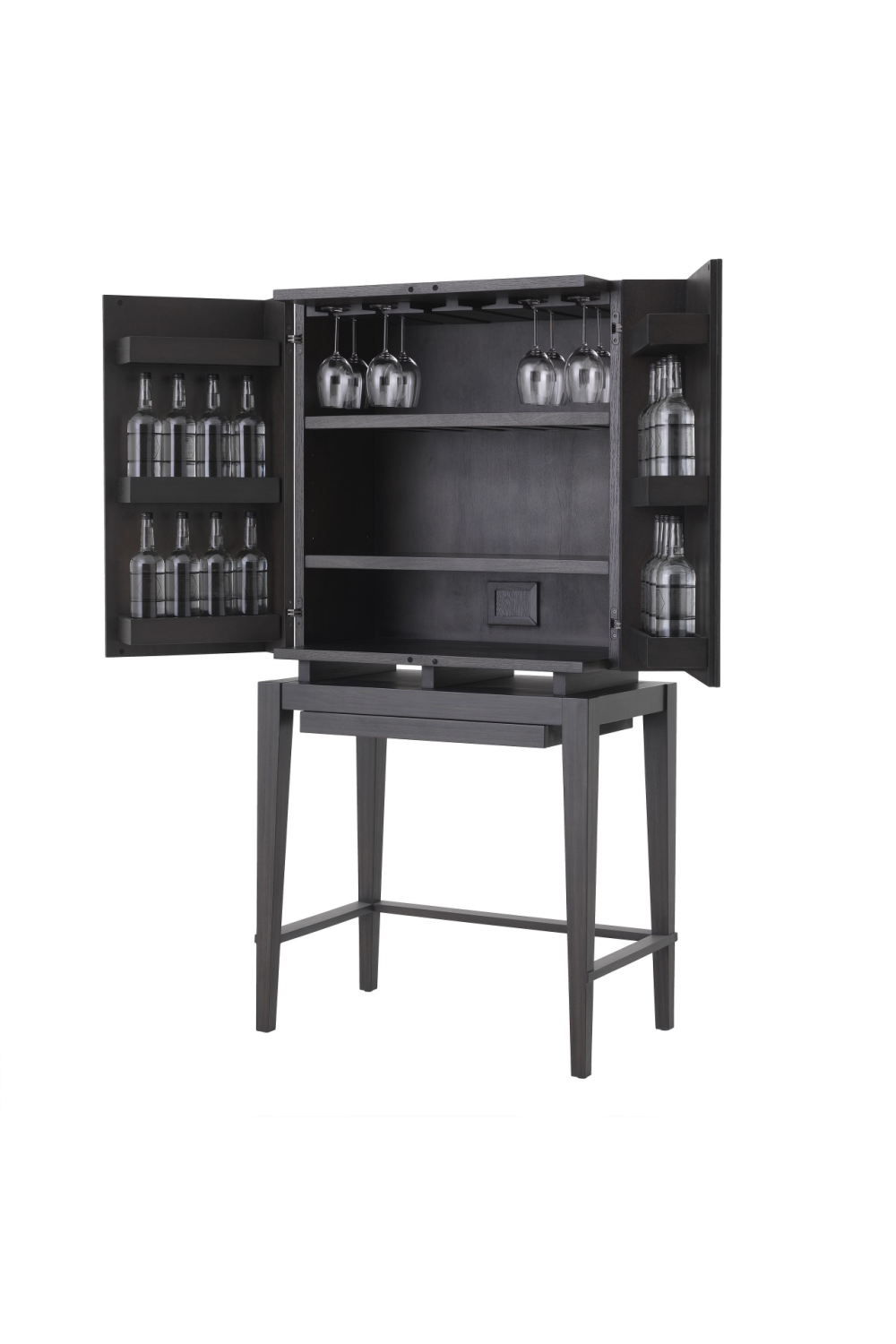 Charcoal Oak Storage Cabinet | Eichholtz Dimitros | OROA