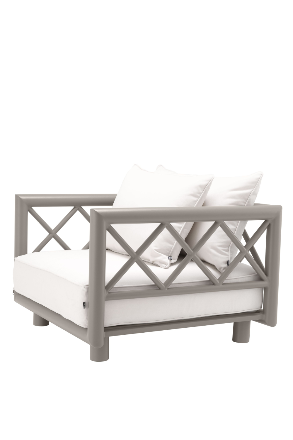 Gray Sunbrella Outdoor Lounge Chair | Eichholtz Mandelieu | Oroa.com