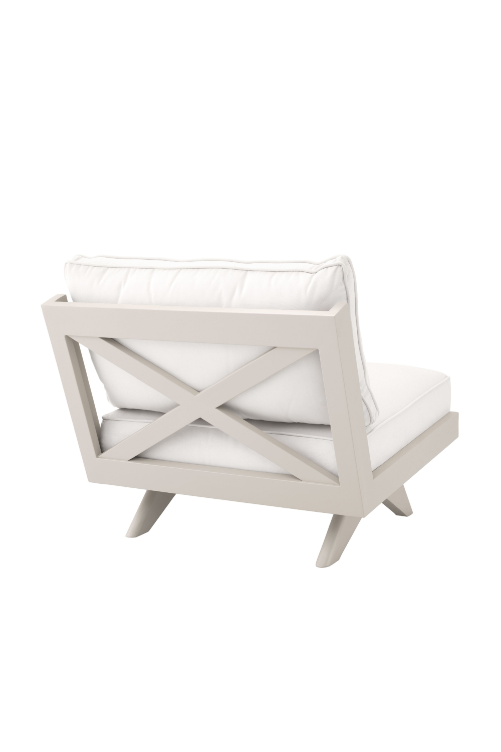 Sand Finish Cushioned Outdoor Chair | Eichholtz Lomax | Oroa.com