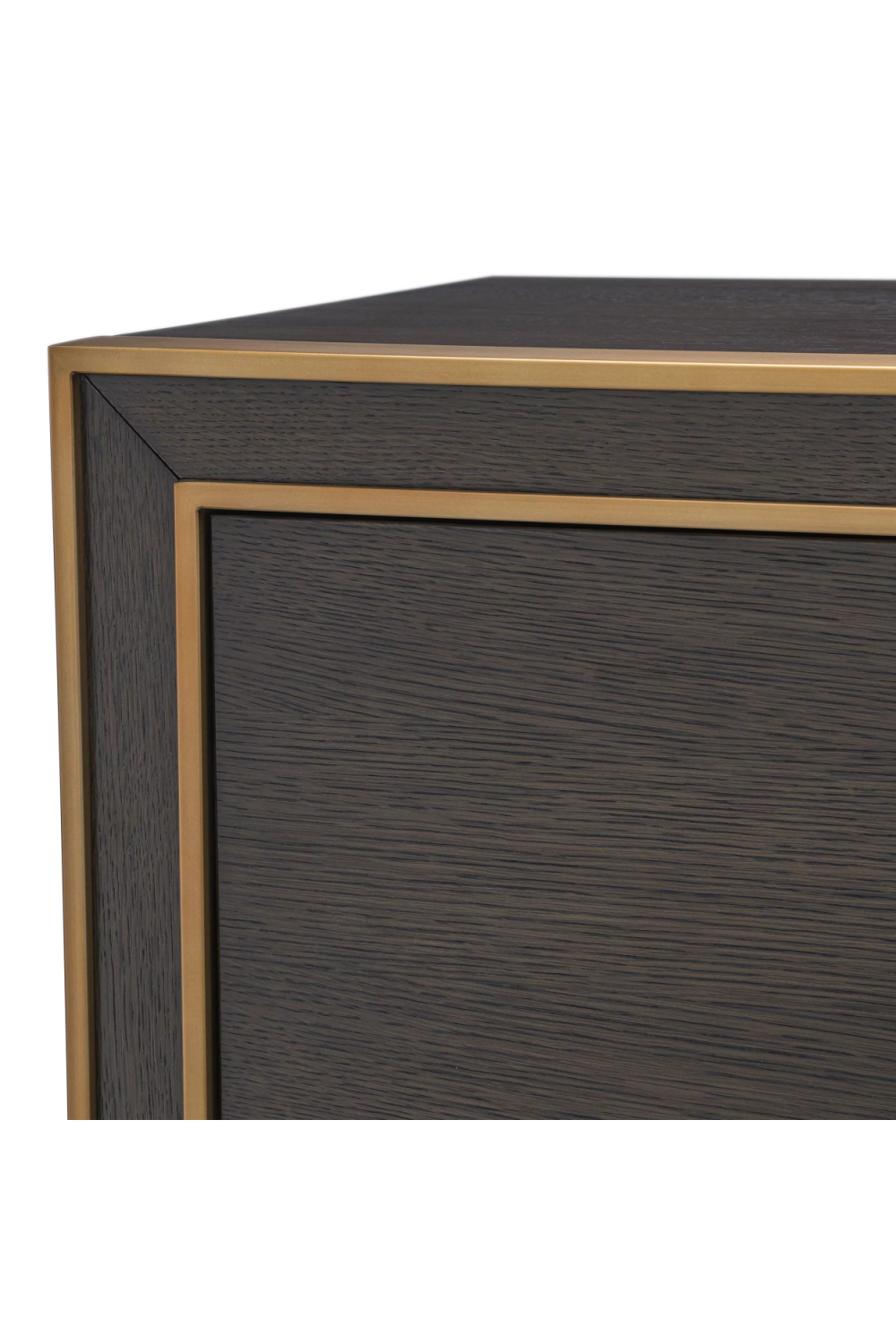 Gold Rimmed Wooden Dresser | Eichholtz Camelot | OROA.com