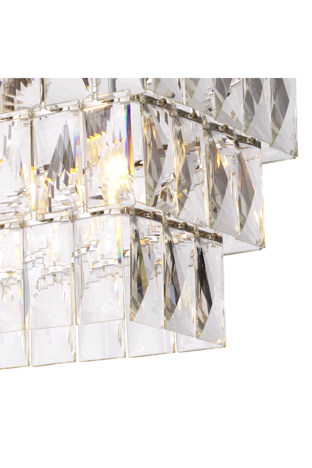 Rectangular Crystals Chandelier | Eichholtz Amazone | OROA