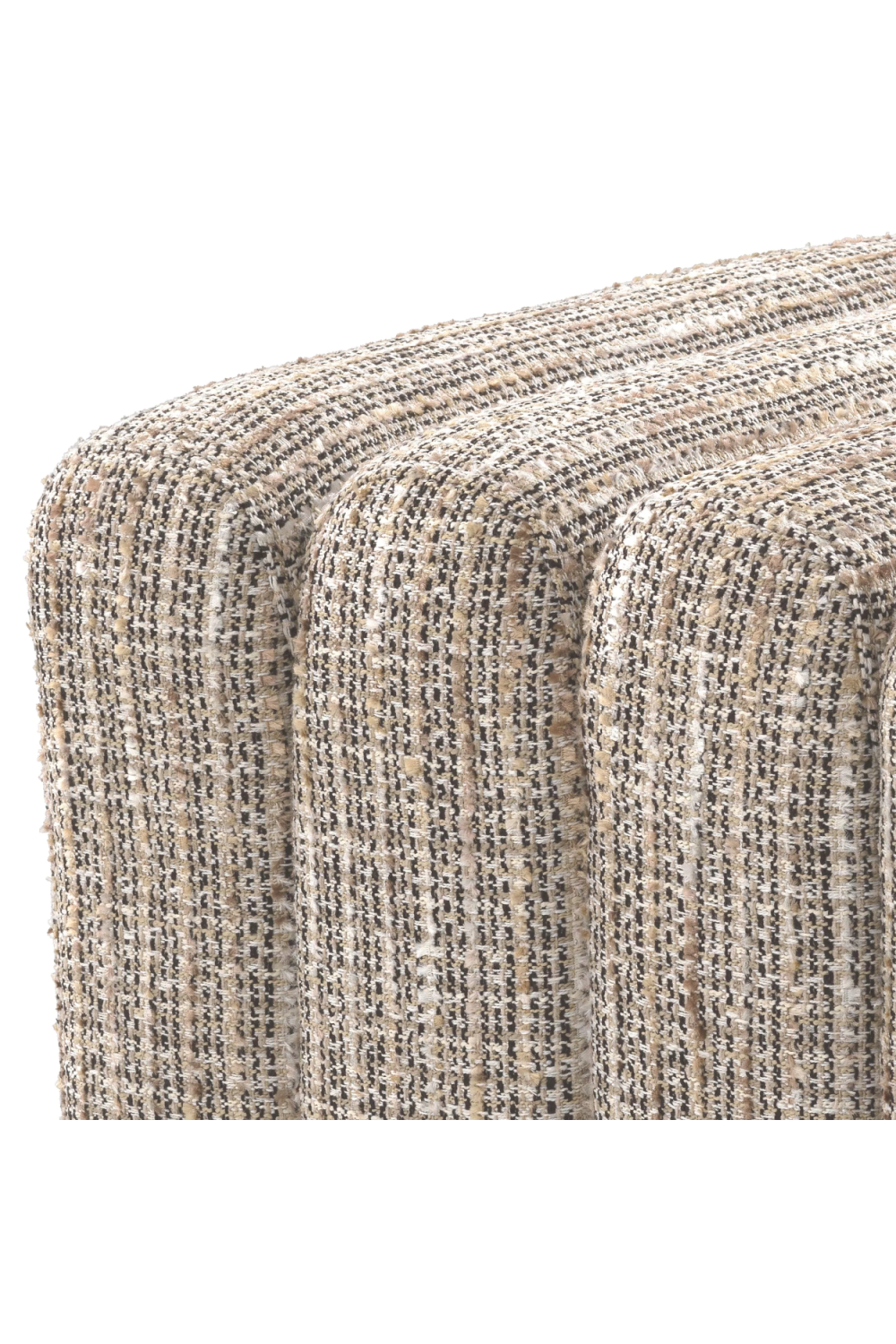 Square Channel Stitched Stool | Eichholtz Bente | OROA