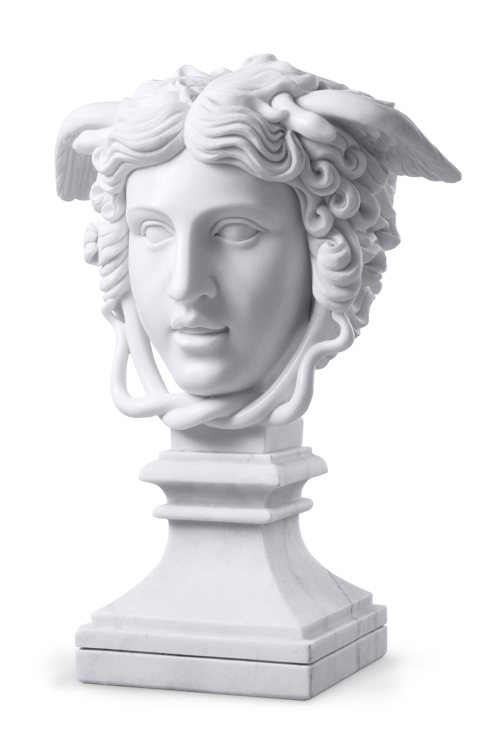 White Marble Sculpture | Eichholtz Medusa | OROA