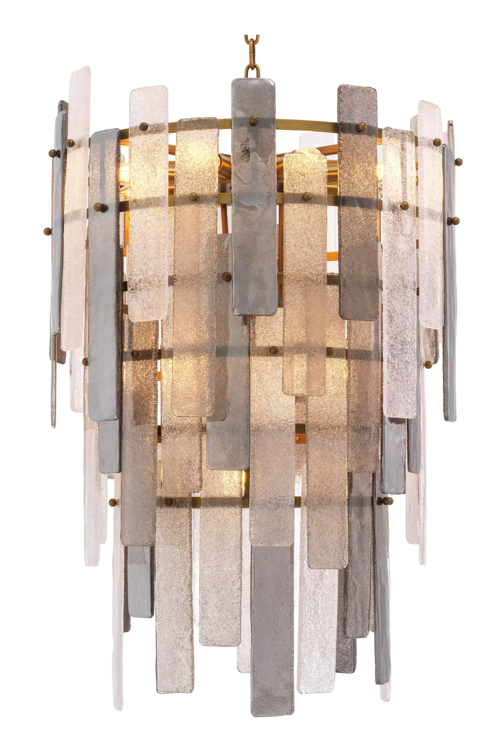 Glass Sheets Contemporary Chandelier | Eichholtz Greyson | OROA.com