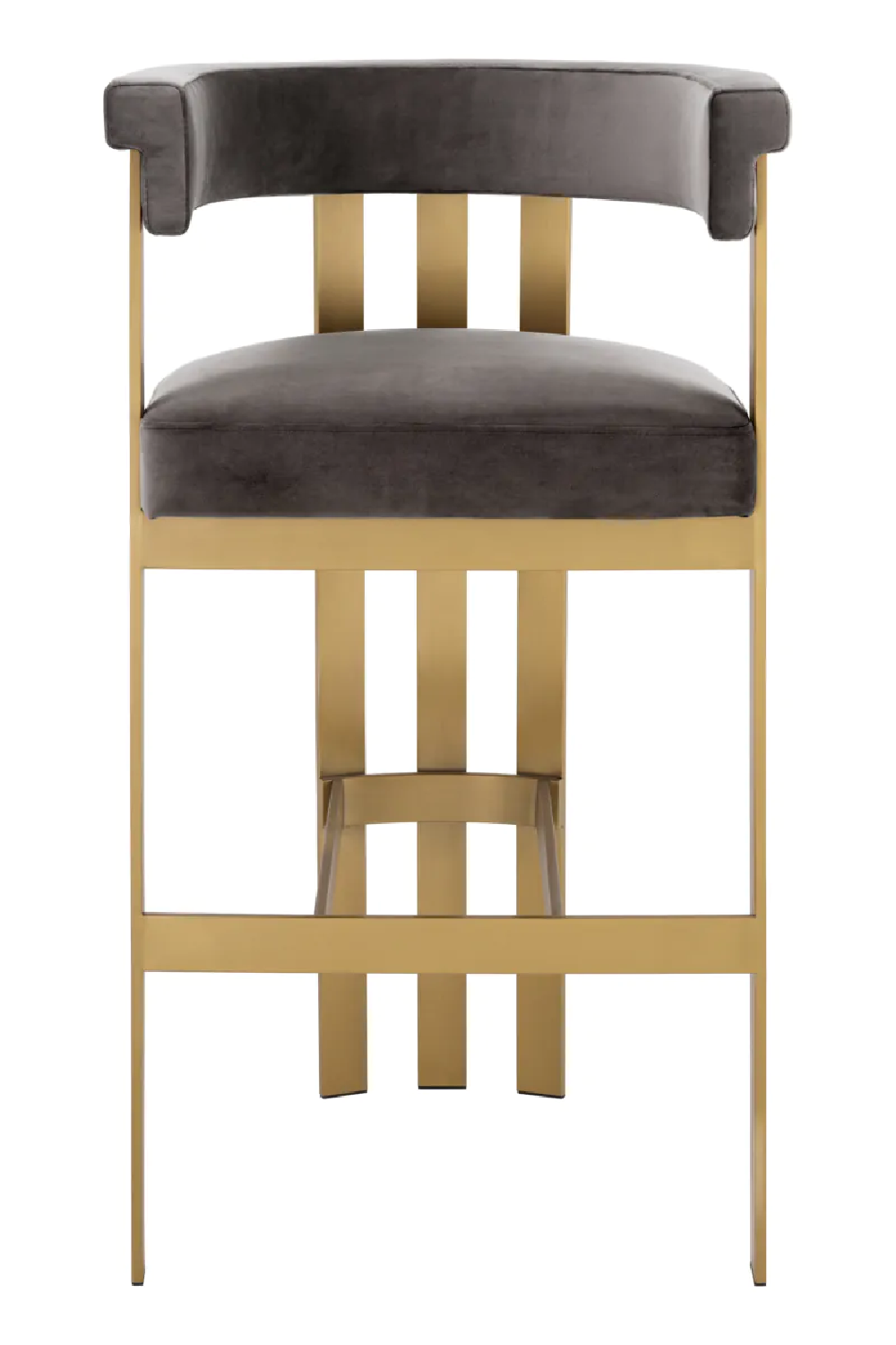 Modern Curved Bar Stool | Eichholtz Clubhouse | Oroa.com