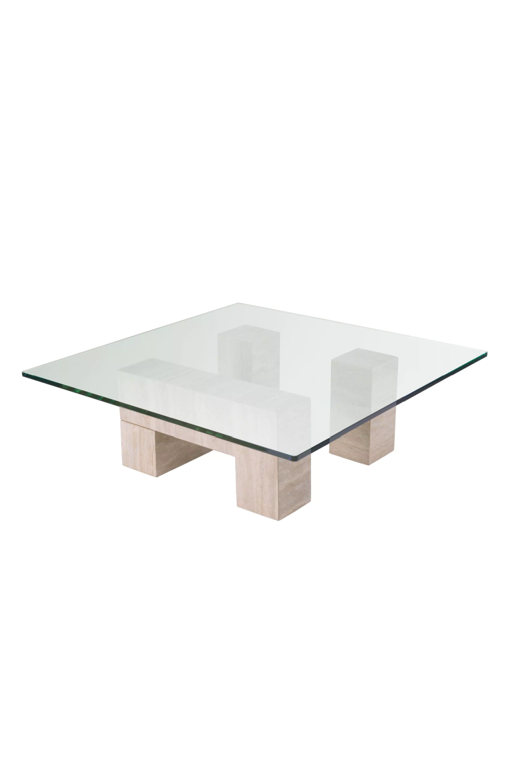 Square Glass Coffee Table | Eichholtz Ikal | Oroa.com