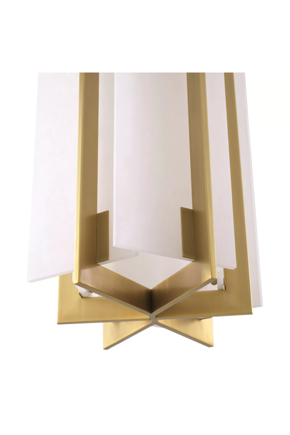 Gold with Alabaster Chandelier | Eichholtz Lugano | OROA