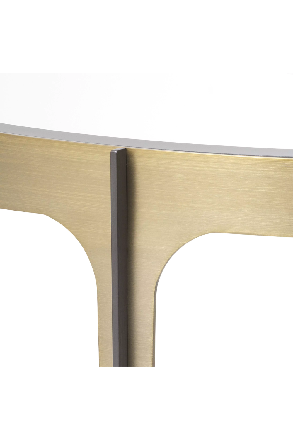 Semi-Circular Glass Console Table | Eichholtz Artemisa | OROA.com