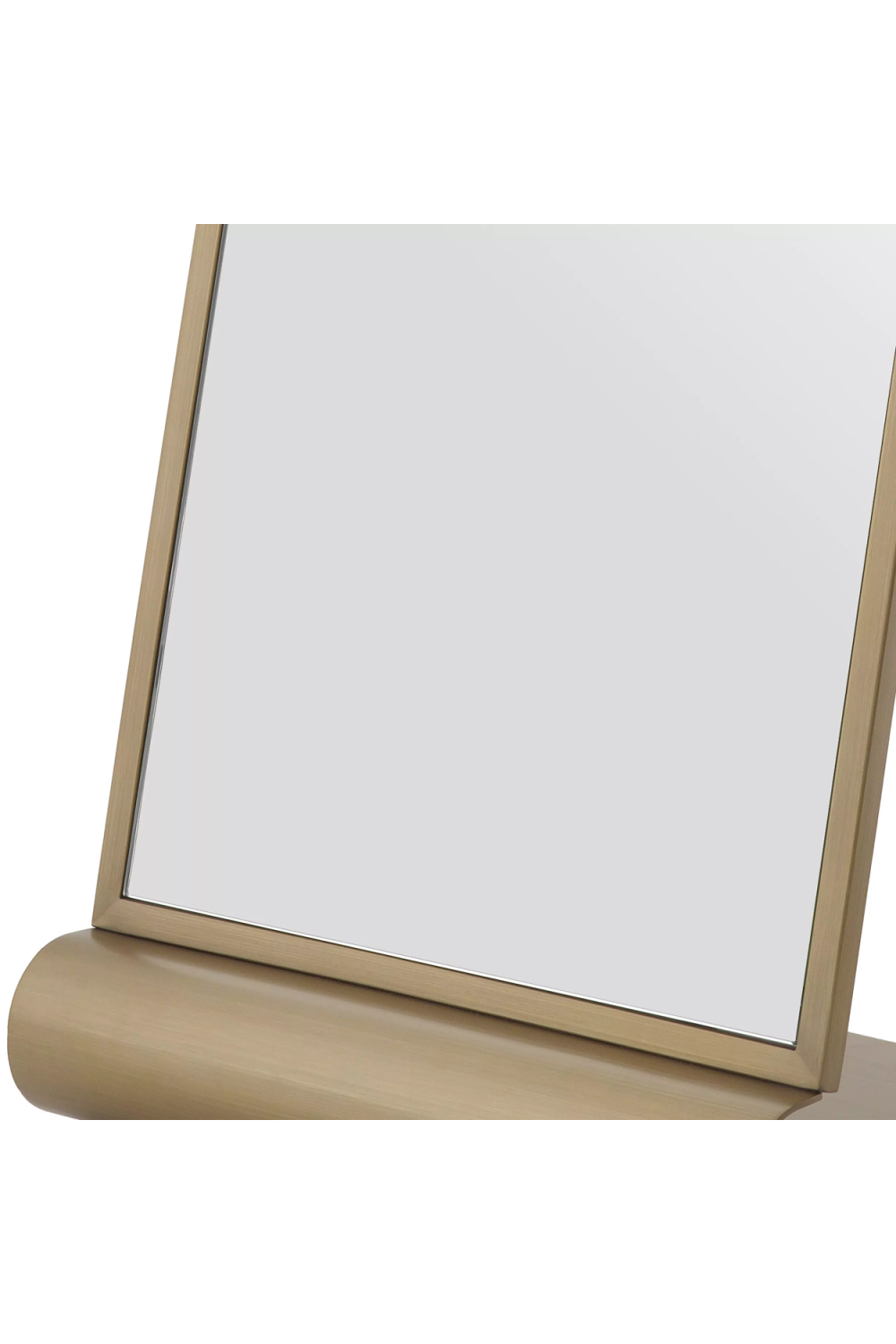 Rectangular Brass Floor Mirror | Eichholtz Panorama | Oroa.com