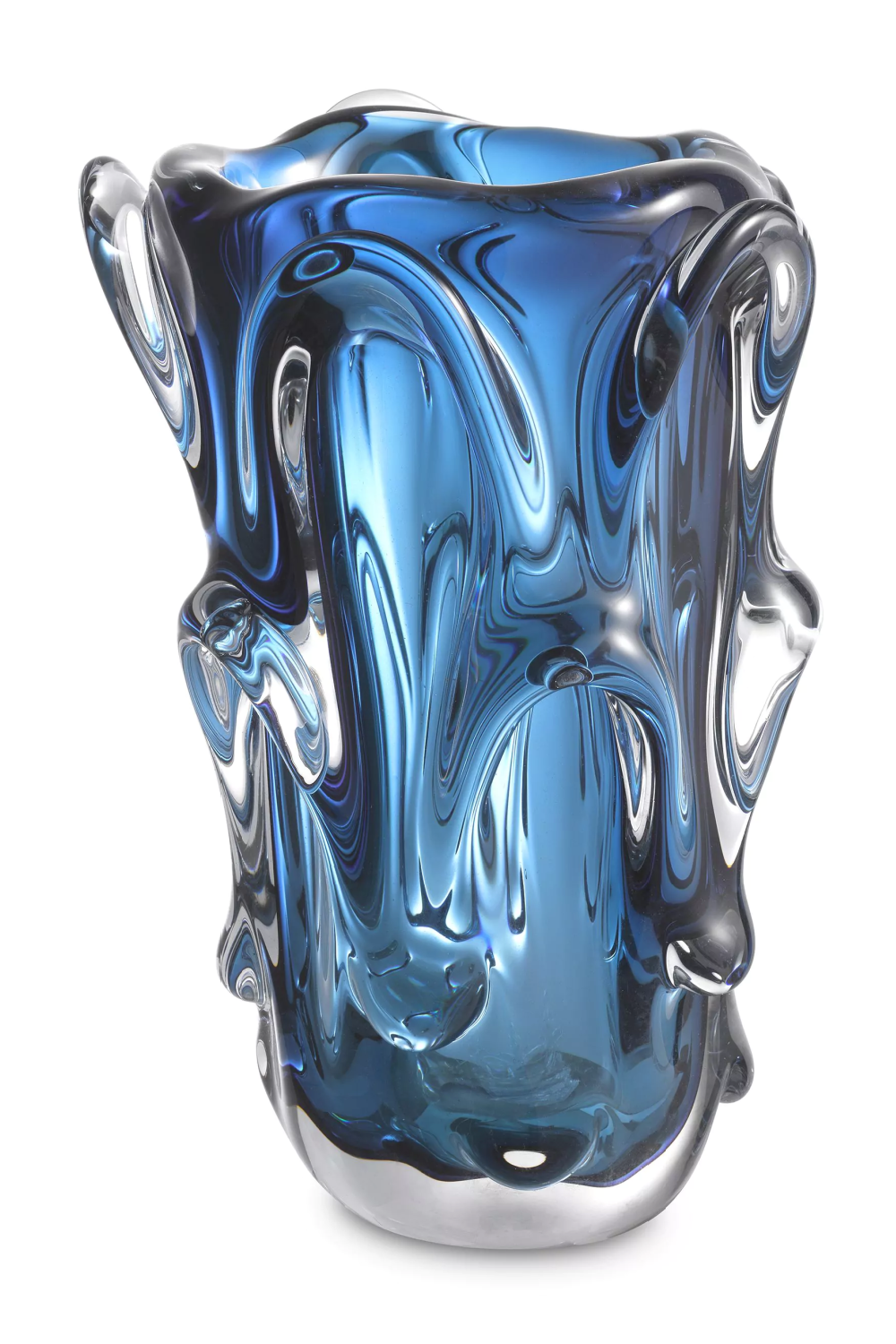 Organic Shape Glass Vase L | Eichholtz Aila | OROA.com