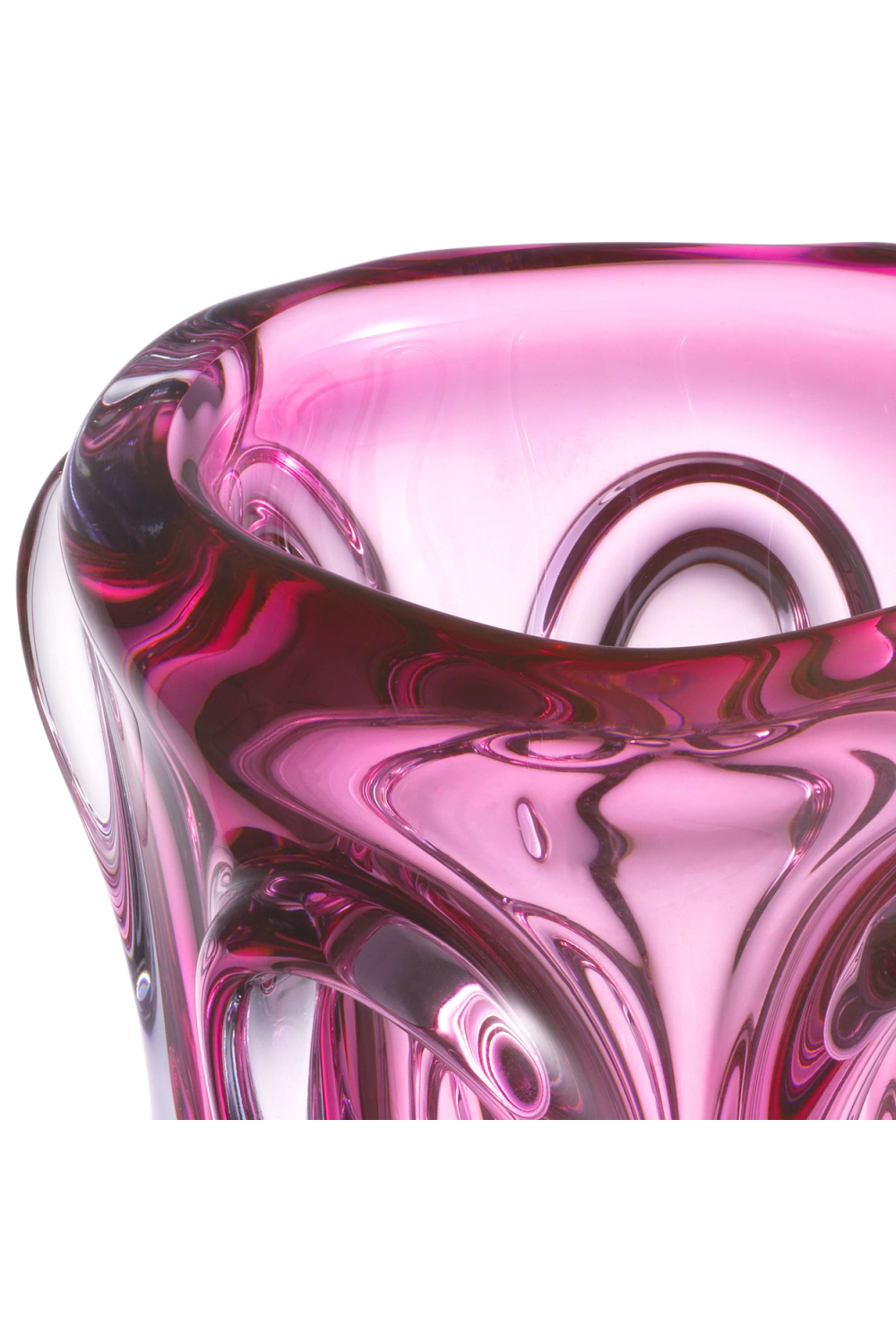 Organic Shape Glass Vase L | Eichholtz Aila | OROA.com