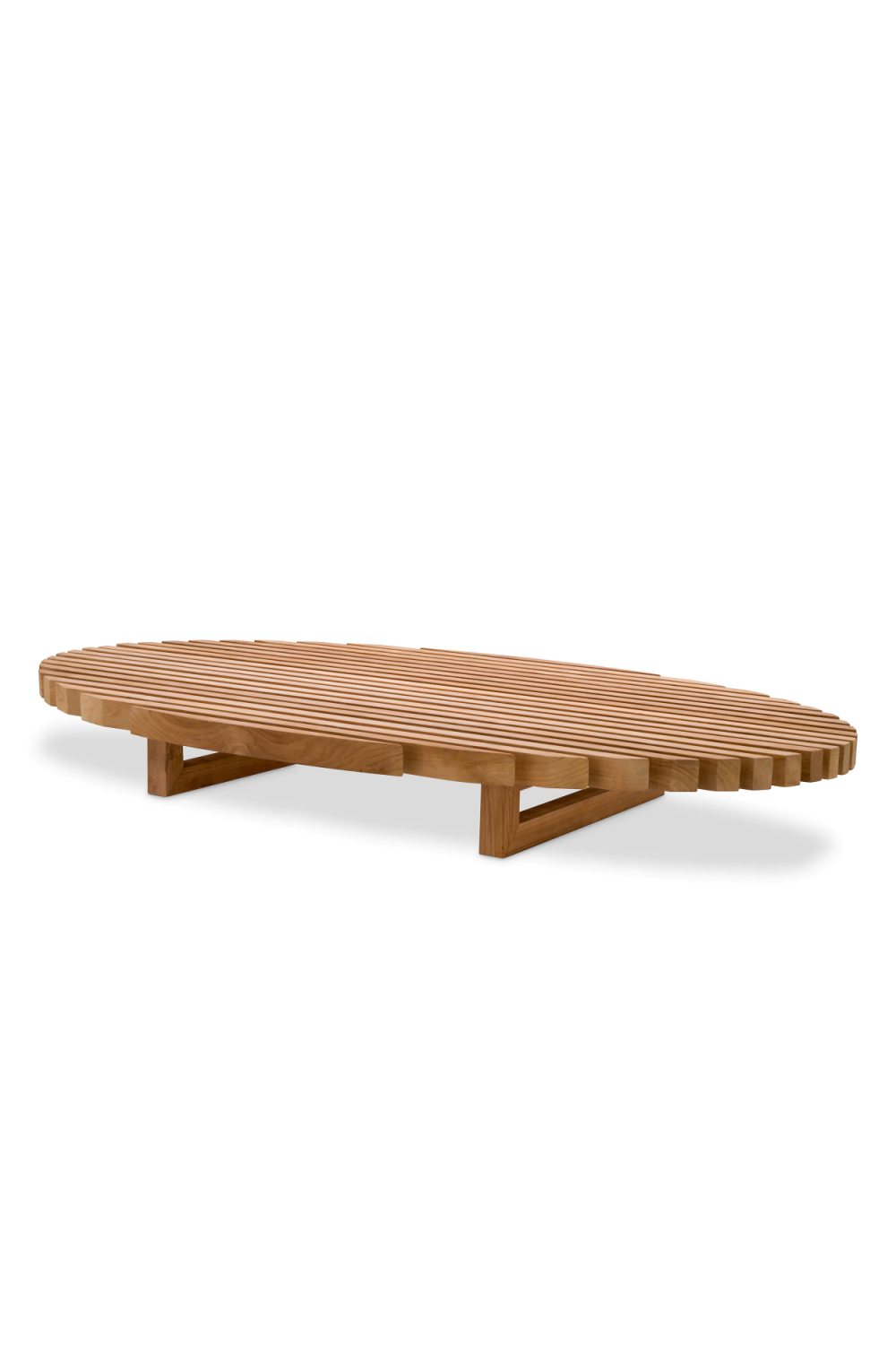 Oval Teak Outdoor Coffee Table | Eichholtz Anjuna | Oroa.com