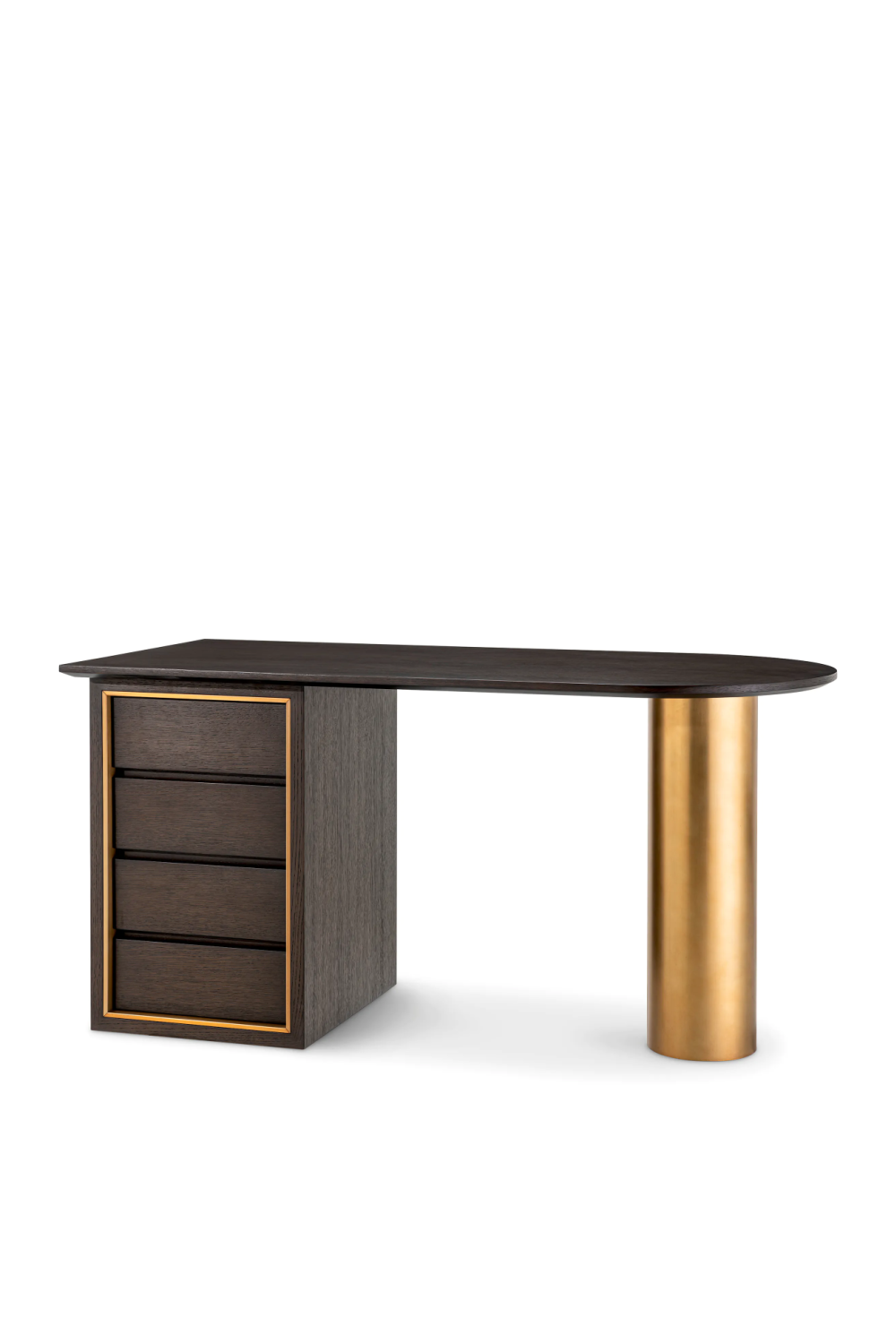 Brown Oak Contemporary Desk | Eichholtz Del Rio | Oroa.com