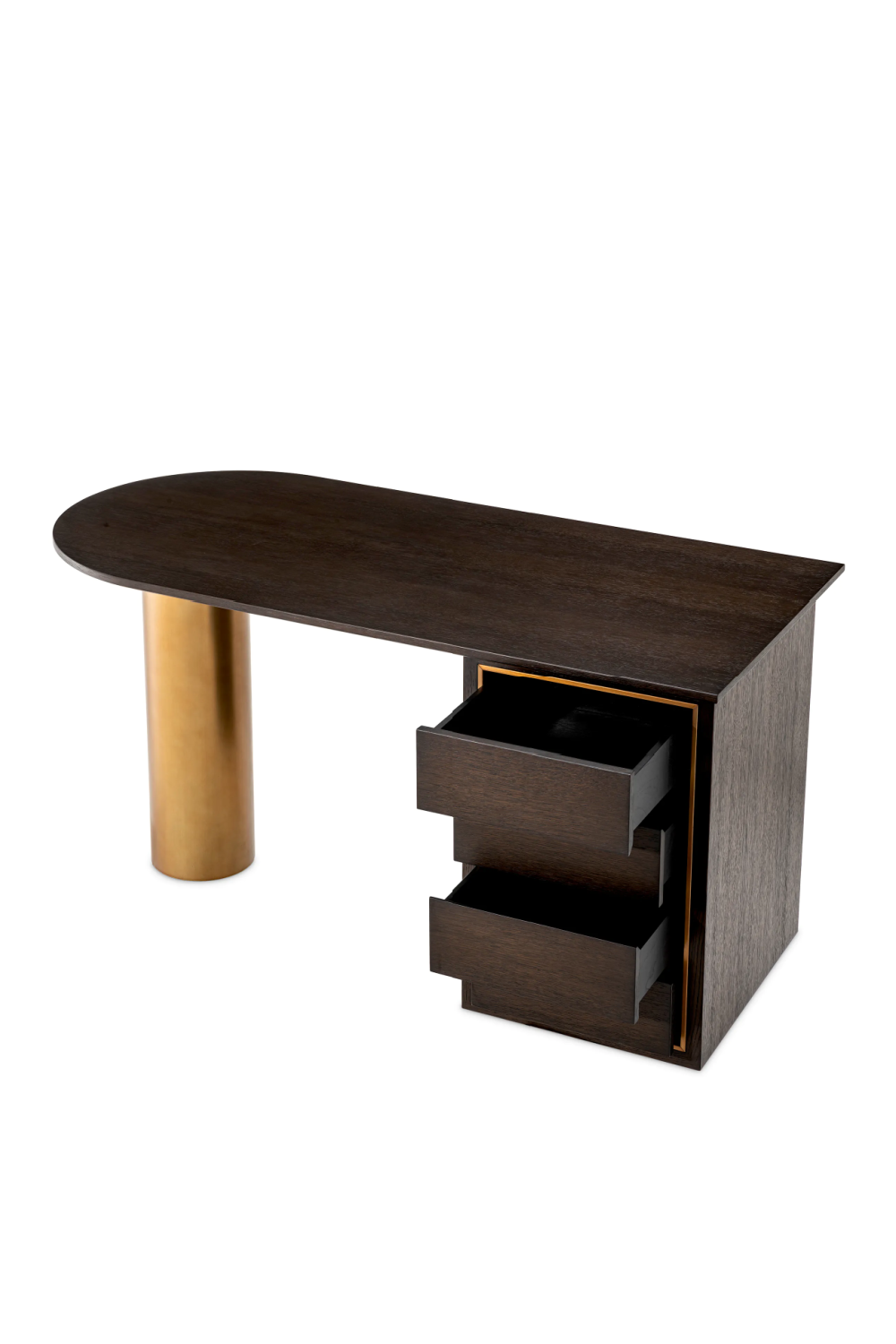 Brown Oak Contemporary Desk | Eichholtz Del Rio | Oroa.com