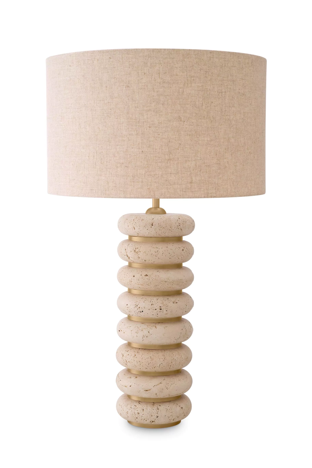 Sculptural Travertine Table Lamp | Eichholtz Baron | Oroa.com