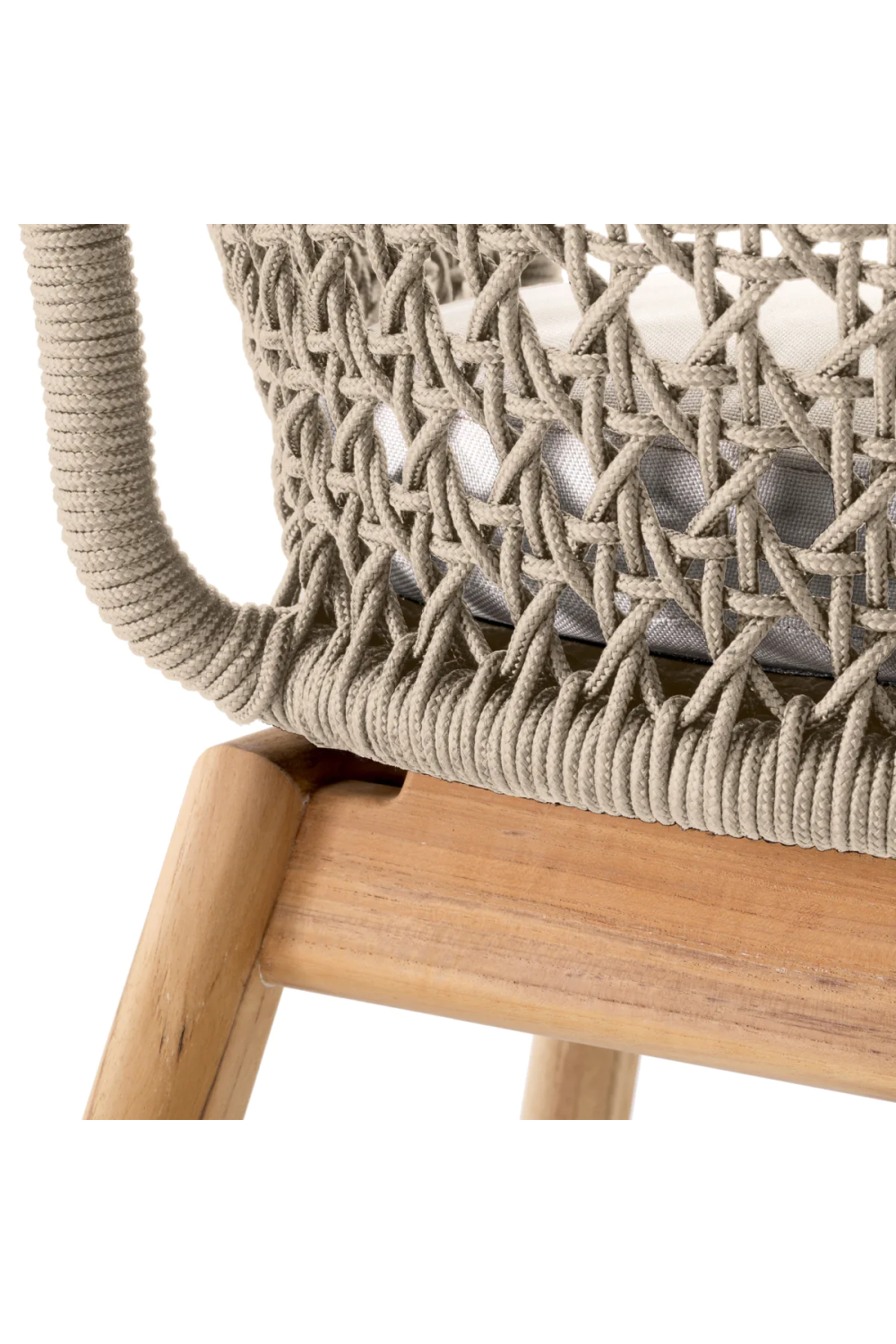 Modern Rope Outdoor Dining Chair | Eichholtz Trinity | Oroa.com