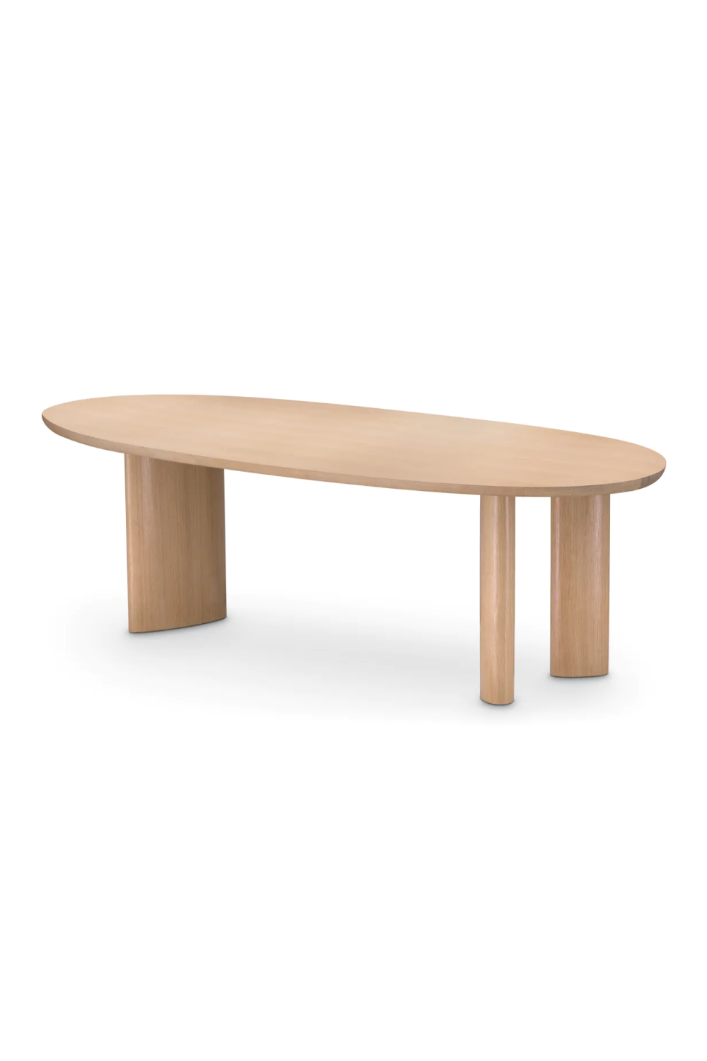 Oval Wooden Dining Table | Eichholtz Lindner | Oroa.com