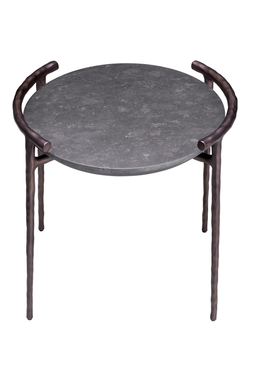 Gray Marble Rustic Side Table | Eichholtz Arca | Oroa.com
