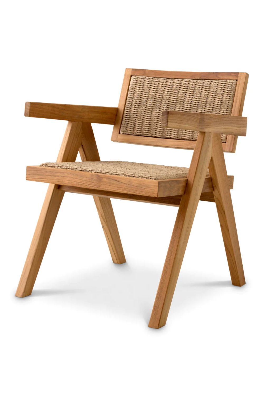 Wooden Outdoor Dining Armchair | Eichholtz Kristo | Oroa.com