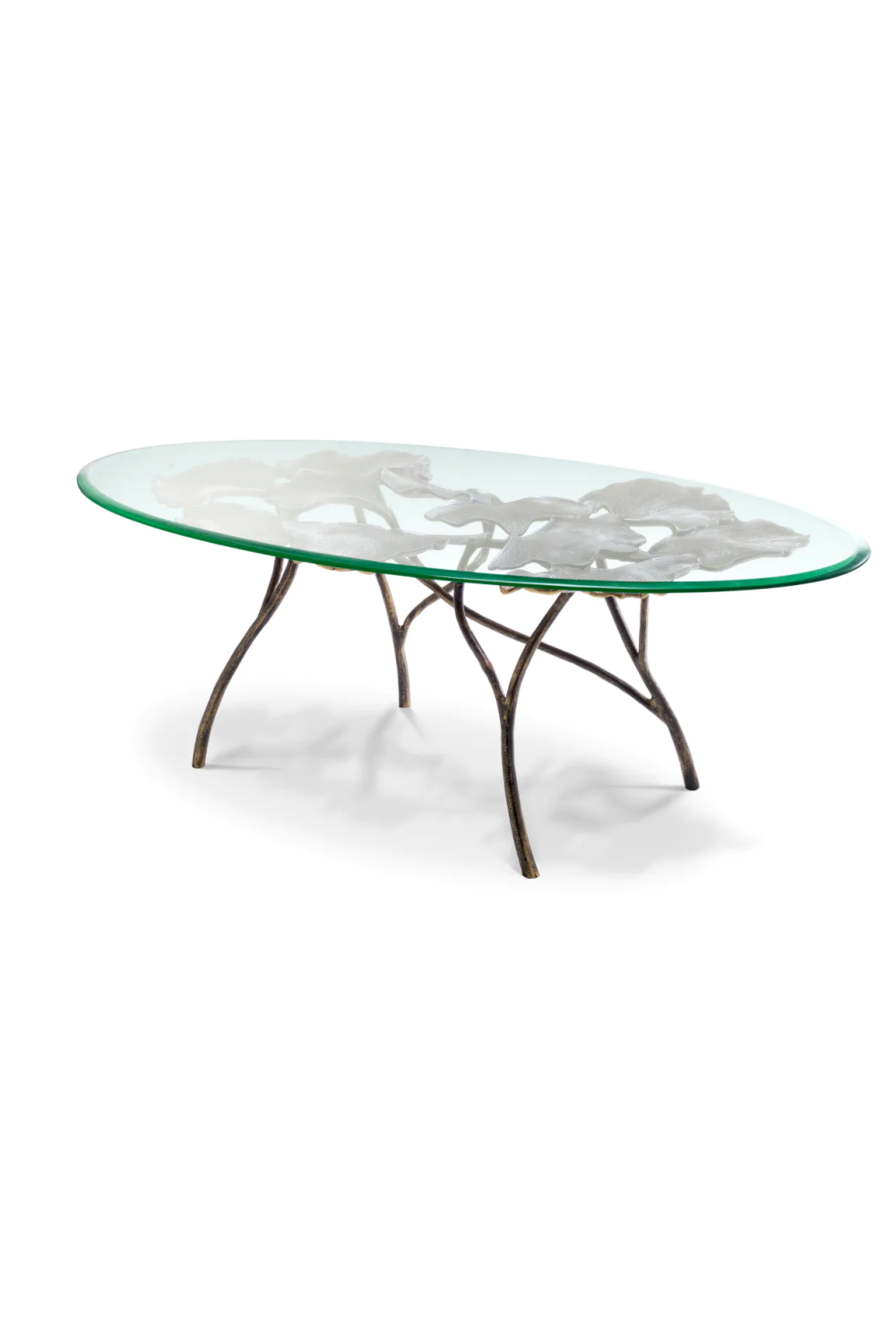 Oval Glass Coffee Table | Eichholtz Poseidon | Oroa.com