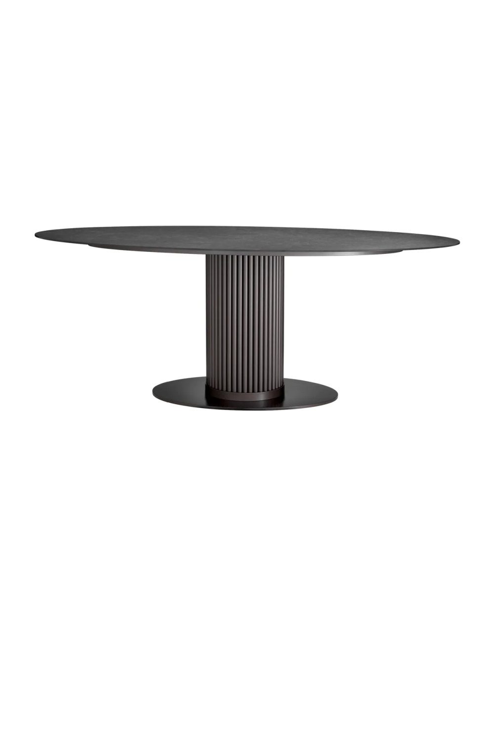 Oval Ceramic Dining Table | Eichholtz Volterra | Oroa.com