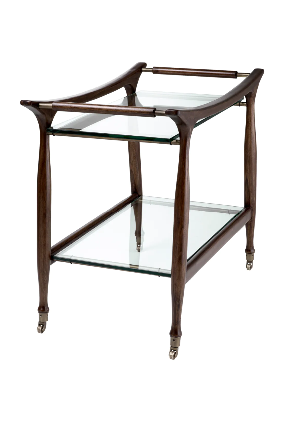 Brown Wooden Trolley | Eichholtz Manzo | Oroa.com