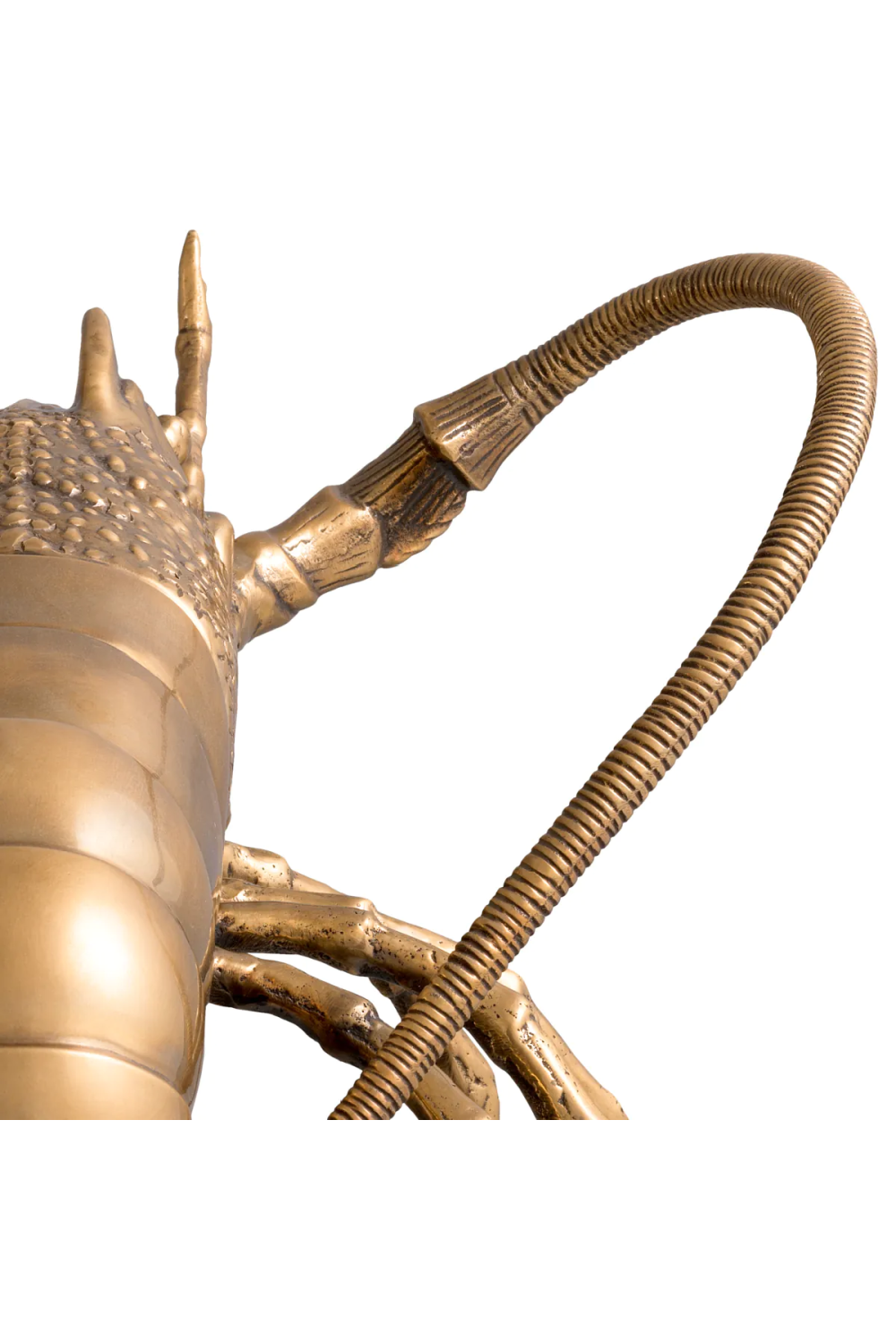 Vintage Brass Sculpture Deco | Eichholtz Lobster | Oroa.com