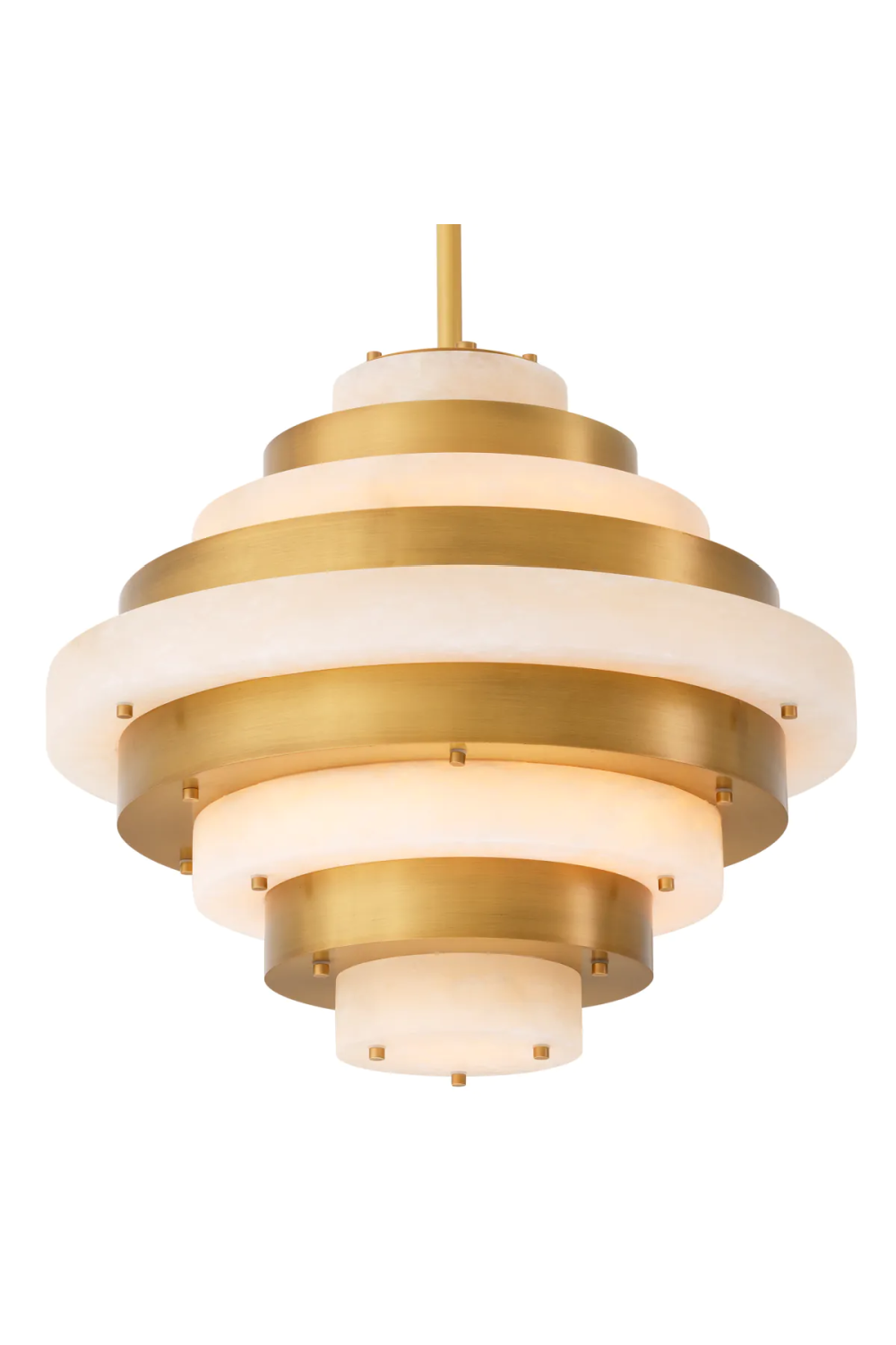 Alabaster Tiered Chandelier | Eichholtz Lazzari | Oroa.com