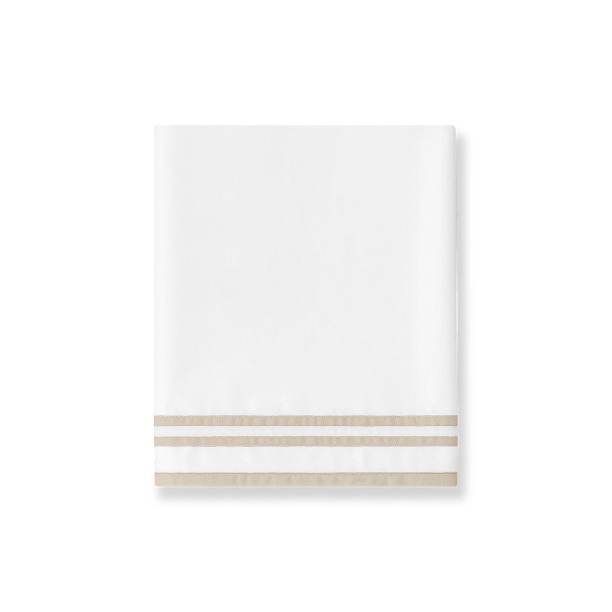 430TC Sateen Striped Flat Sheet | Amalia Home Sonata | Oroa.com