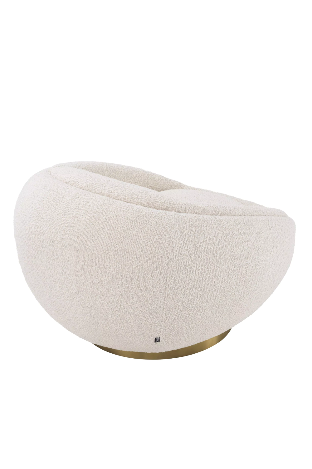 Round Bouclé Swivel Chair | Eichholtz Bollinger | Oroa.com